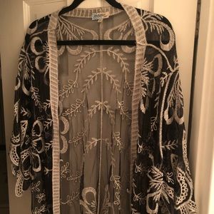 Rebellion Again Lace Kimono
